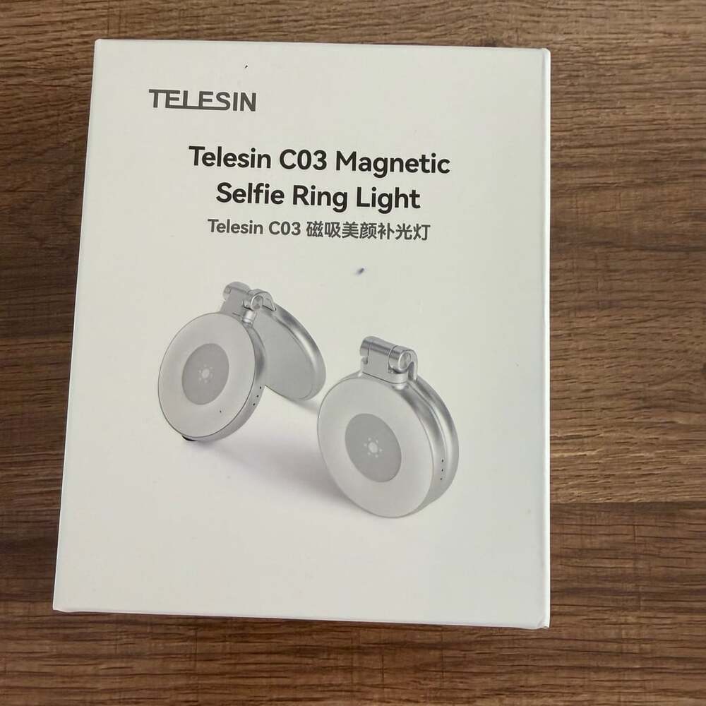 Telesin C03 Magnetic Selfie Ring Light